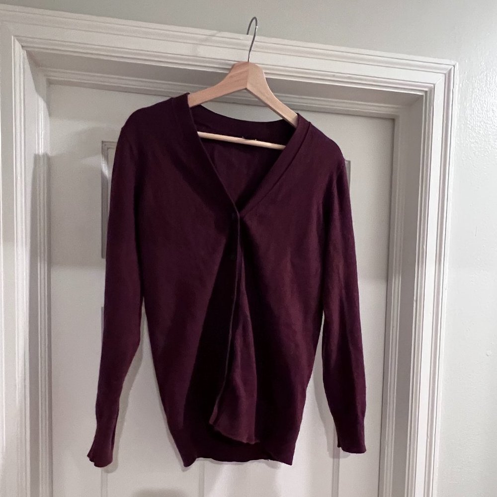 J. Crew Mercantile V Neck Cardigan Sweater
